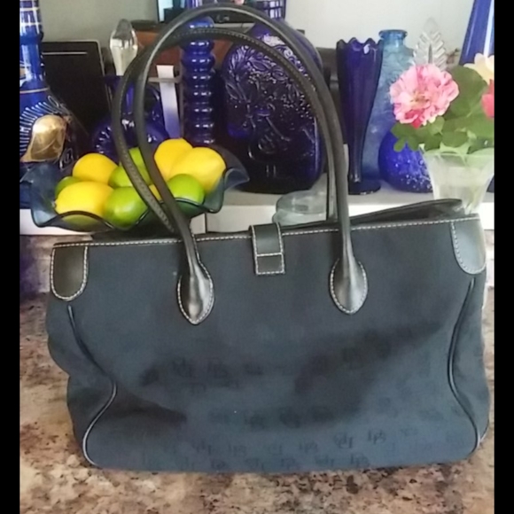 Dooney & Bourke Canvas & Leather Tote - Picture 13 of 14